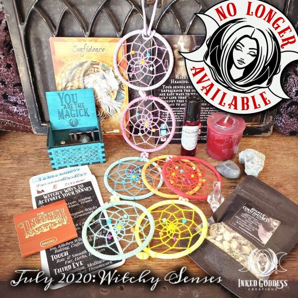 July 2020 Inked Goddess Creations Box: Witchy Senses