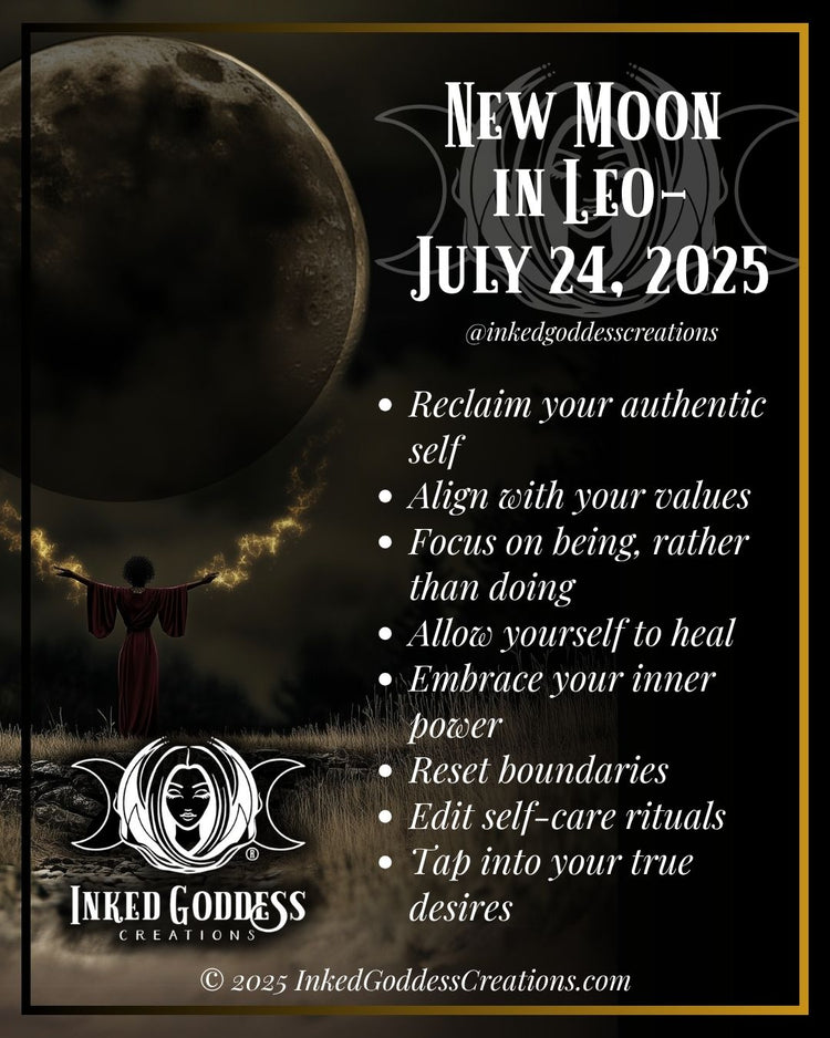New Moon in Leo – July 24, 2025