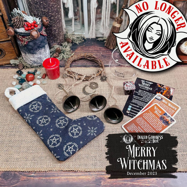 December 2023 Inked Goddess Creations Box: Merry Witchmas