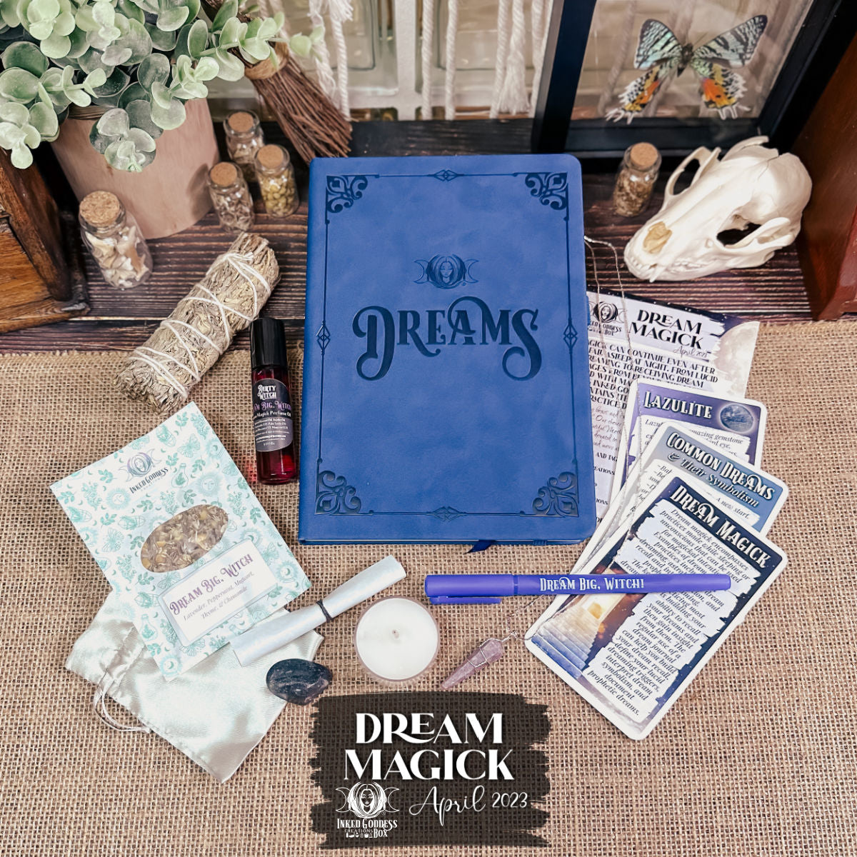 April 2023 Inked Goddess Creations Box:: Dream Magick