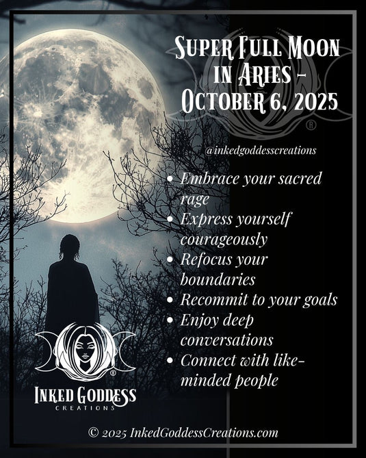 Super Full Moon in Aries – October 6, 2025