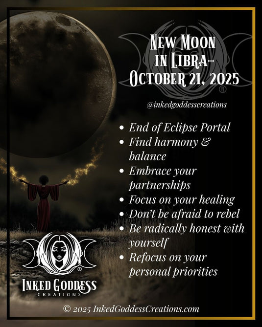 New Moon in Libra – October 21, 2025