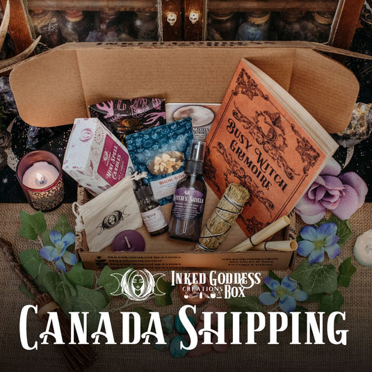 Canada Shipping- Inked Goddess Creations Box