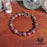 Biotite, Lepidolite, and Copper Bracelet - Handmade by Colin, One of a Kind