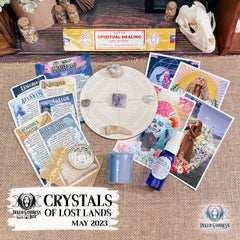 Crystals of Lost Lands- May 2023-Inked Goddess Creations Box- One Time Purchase