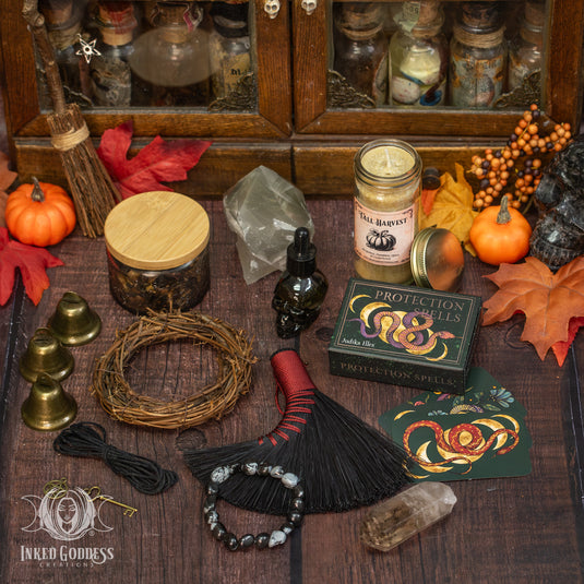 Fall Witchin' Deluxe Set for Protection and Thin Veil Magick
