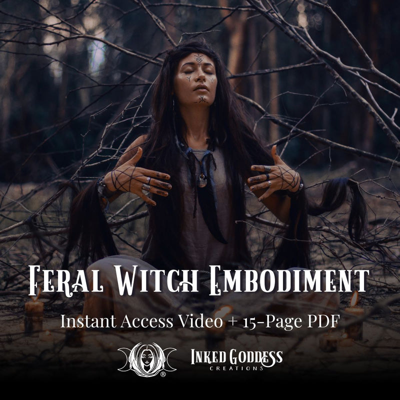 Load image into Gallery viewer, Feral Witch Embodiment ~ An Intuitive Witchcraft Activation