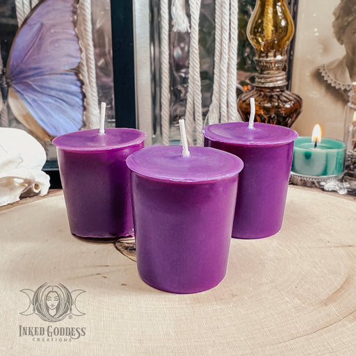 Magick Votive Candle Pack of 3 for Magick Enhancement