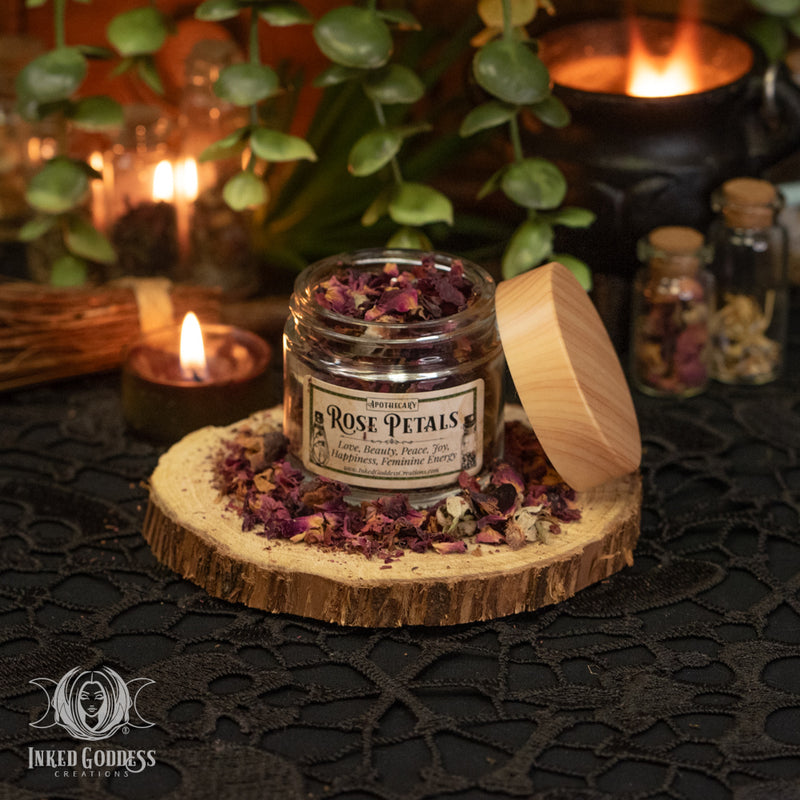 Load image into Gallery viewer, Magickal Herbs in Jar for Herbal Spell Casting