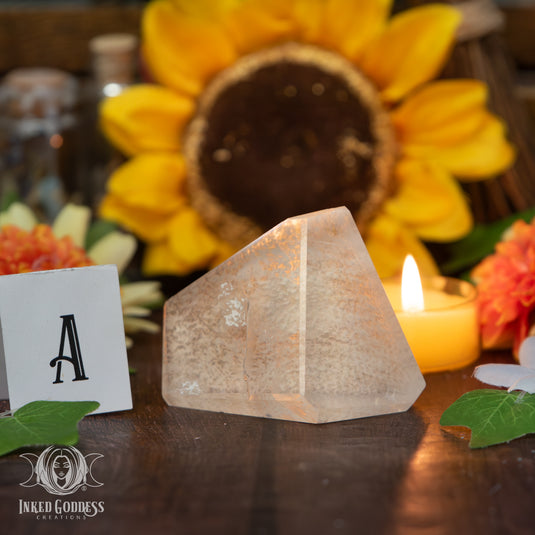 Optical Calcite for Embodied Positivity