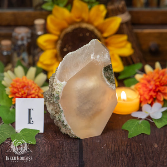 Optical Calcite for Embodied Positivity