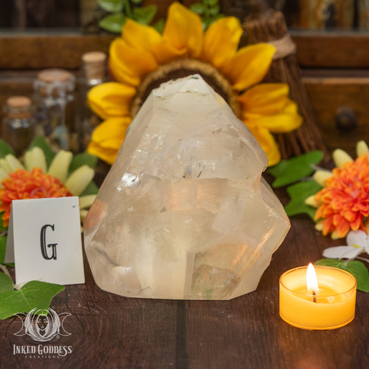 Optical Calcite for Embodied Positivity