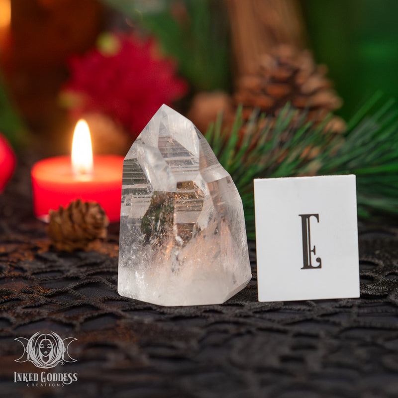 Load image into Gallery viewer, Polished Lemurian Quartz Tower for Ancient Energy