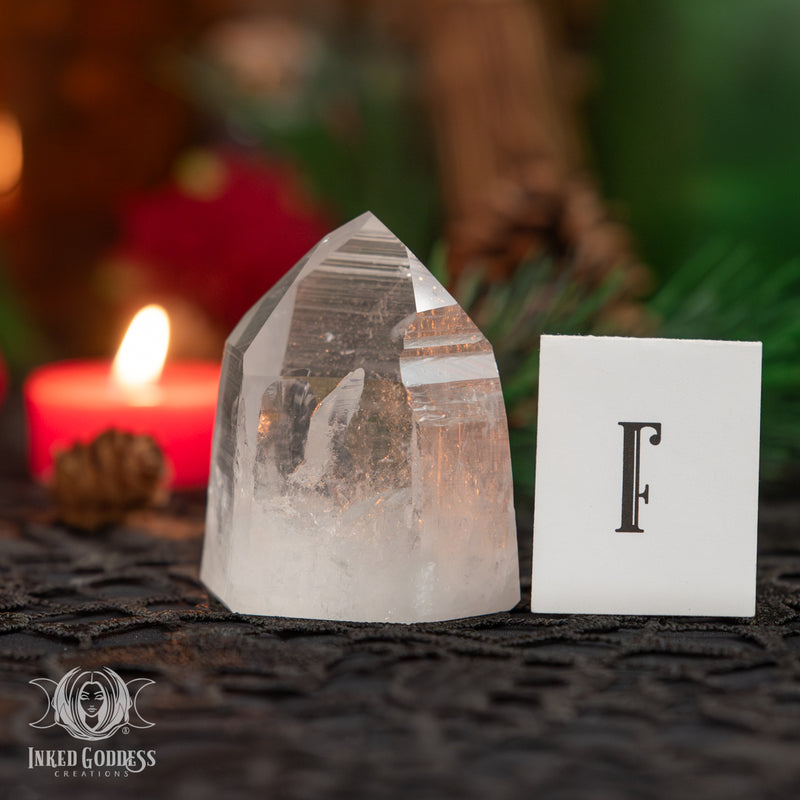 Load image into Gallery viewer, Polished Lemurian Quartz Tower for Ancient Energy