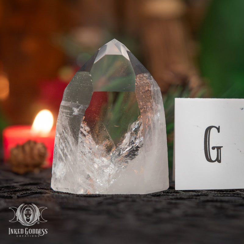 Load image into Gallery viewer, Polished Lemurian Quartz Tower for Ancient Energy