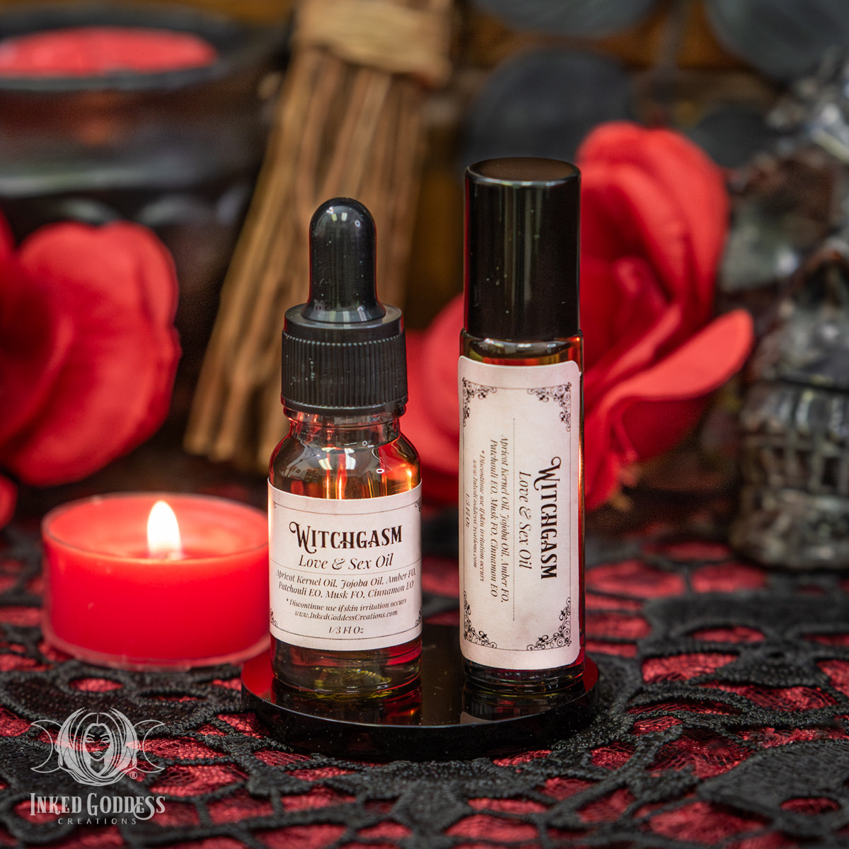 Witchgasm Ritual Oil for Love & Sex Magick Witchgasm Ritual Oil for Love & Sex Magick