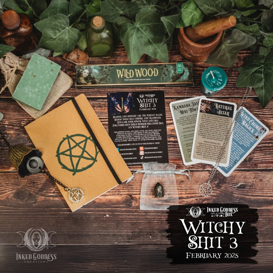 Witchy Shit 3- February 2025 Inked Goddess Creations Box- One Time Purchase