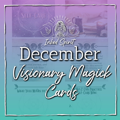 December 2020's Visionary Magick Cards Printable- Inked Goddess Creations