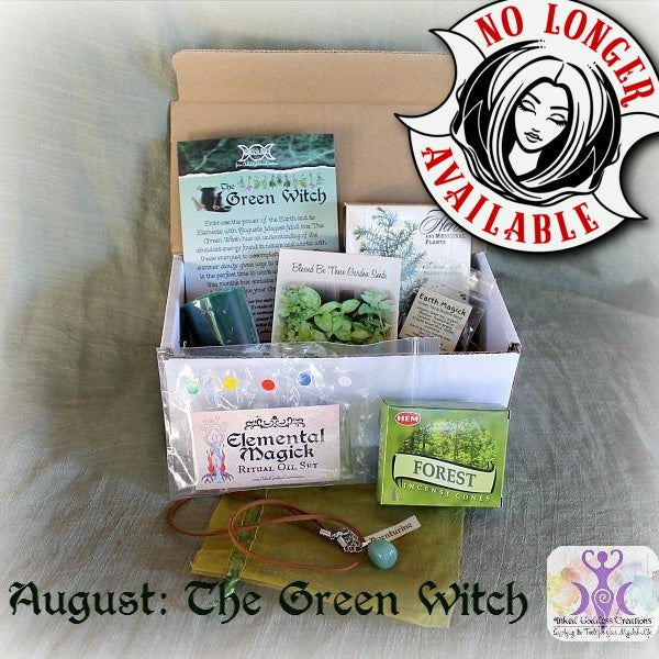 August 2016 Magick Mail Box: The Green Witch