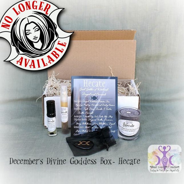 December 2016's Divine Goddess Box- Hecate, Greek Goddess of Witchcraft