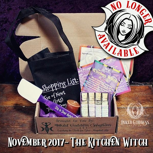 November 2017 Magick Mail Box: The Kitchen Witch