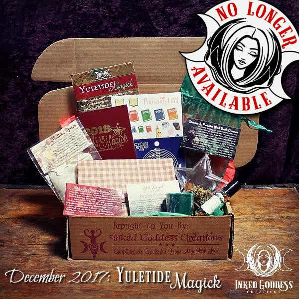 December 2017 Magick Mail Box: Yuletide Magick