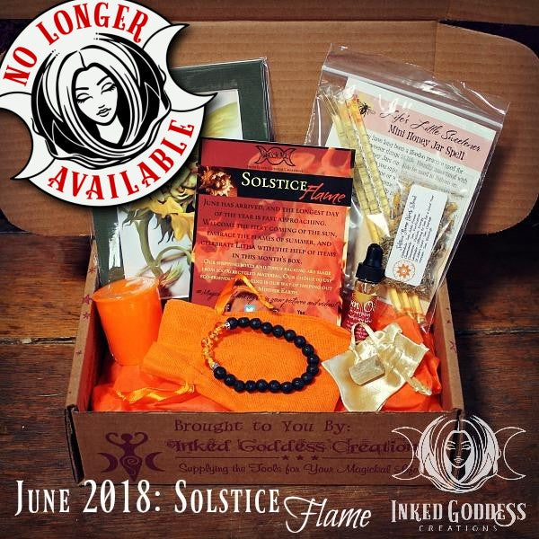 June 2018 Magick Mail Box: Solstice Flame