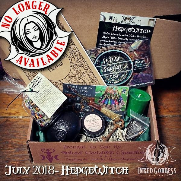 July 2018 Magick Mail Box: Hedgewitch