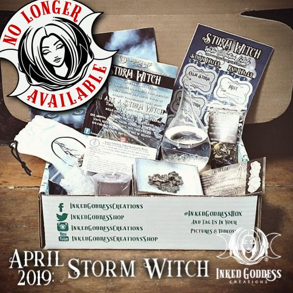 April 2019 Inked Goddess Creations Box: Storm Witch