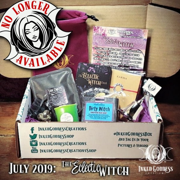 July 2019 Inked Goddess Creations Box: The Eclectic Witch