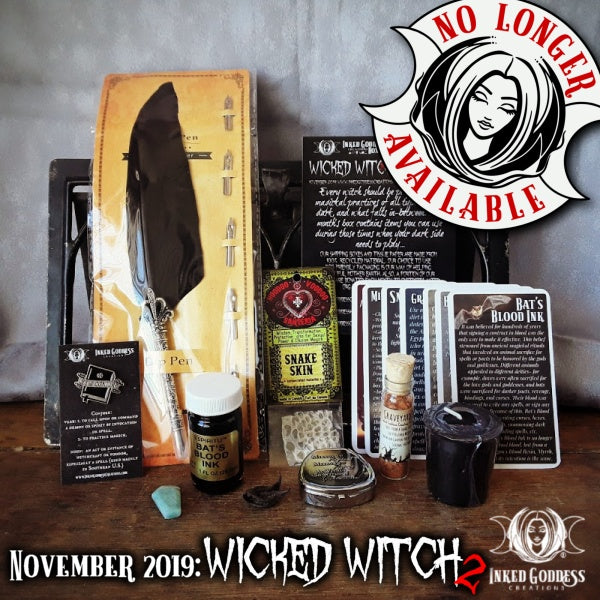 November 2019 Inked Goddess Creations Box: Wicked Witch 2