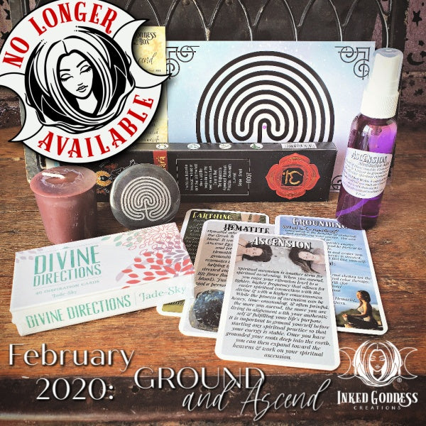 February 2020 Inked Goddess Creations Box: Ground and Ascend