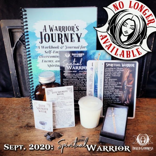 September 2020 Inked Goddess Creations Box: Spiritual Warrior
