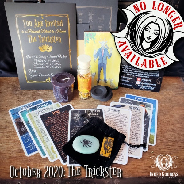 October 2020 Inked Goddess Creations Box: The Trickster