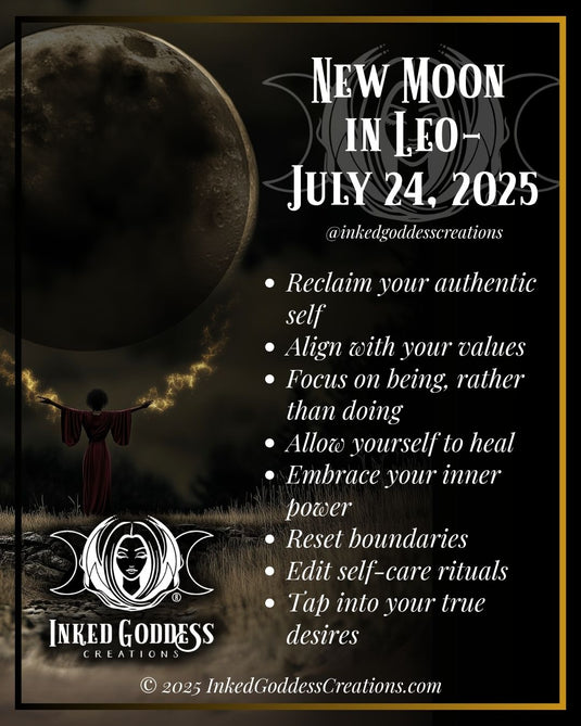 New Moon in Leo – July 24, 2025