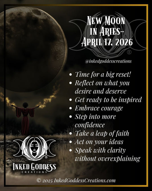 New Moon in Aries – April 17, 2026
