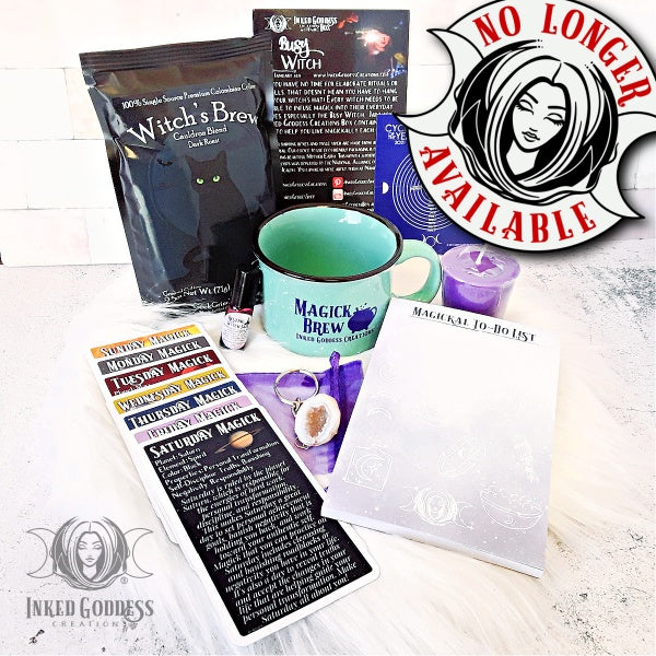 January 2021 Inked Goddess Creations Box: Busy Witch