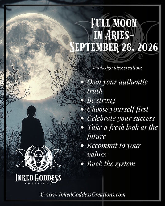 Full Moon in Aries – September 26, 2026