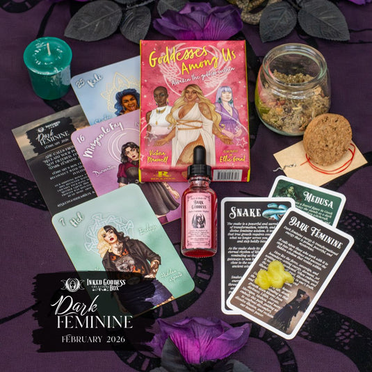 February 2026 Inked Goddess Creations Box: Dark Feminine