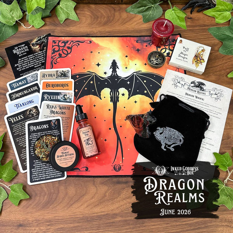 June 2026 Inked Goddess Creations Box: Dragon Realms