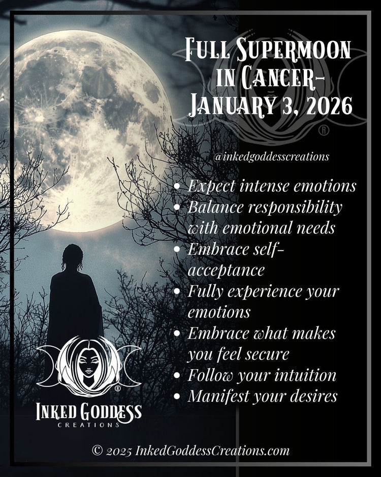 Full Supermoon in Cancer – January 3, 2026