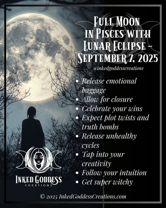 Full Moon in Pisces with Lunar Eclipse – September 7, 2025
