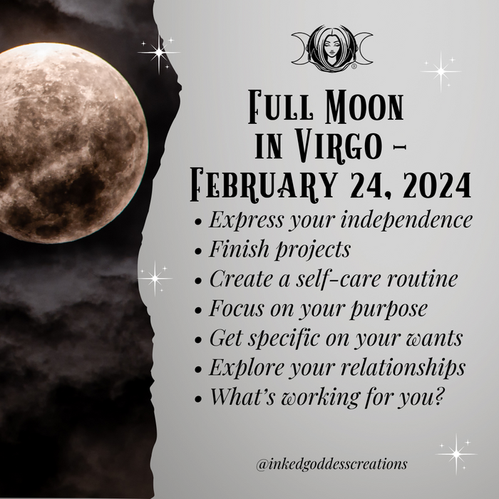 Full Moon in Virgo – February 24, 2024