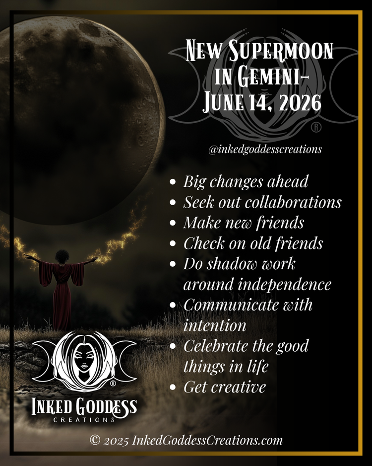 New Supermoon in Gemini – June 14, 2026