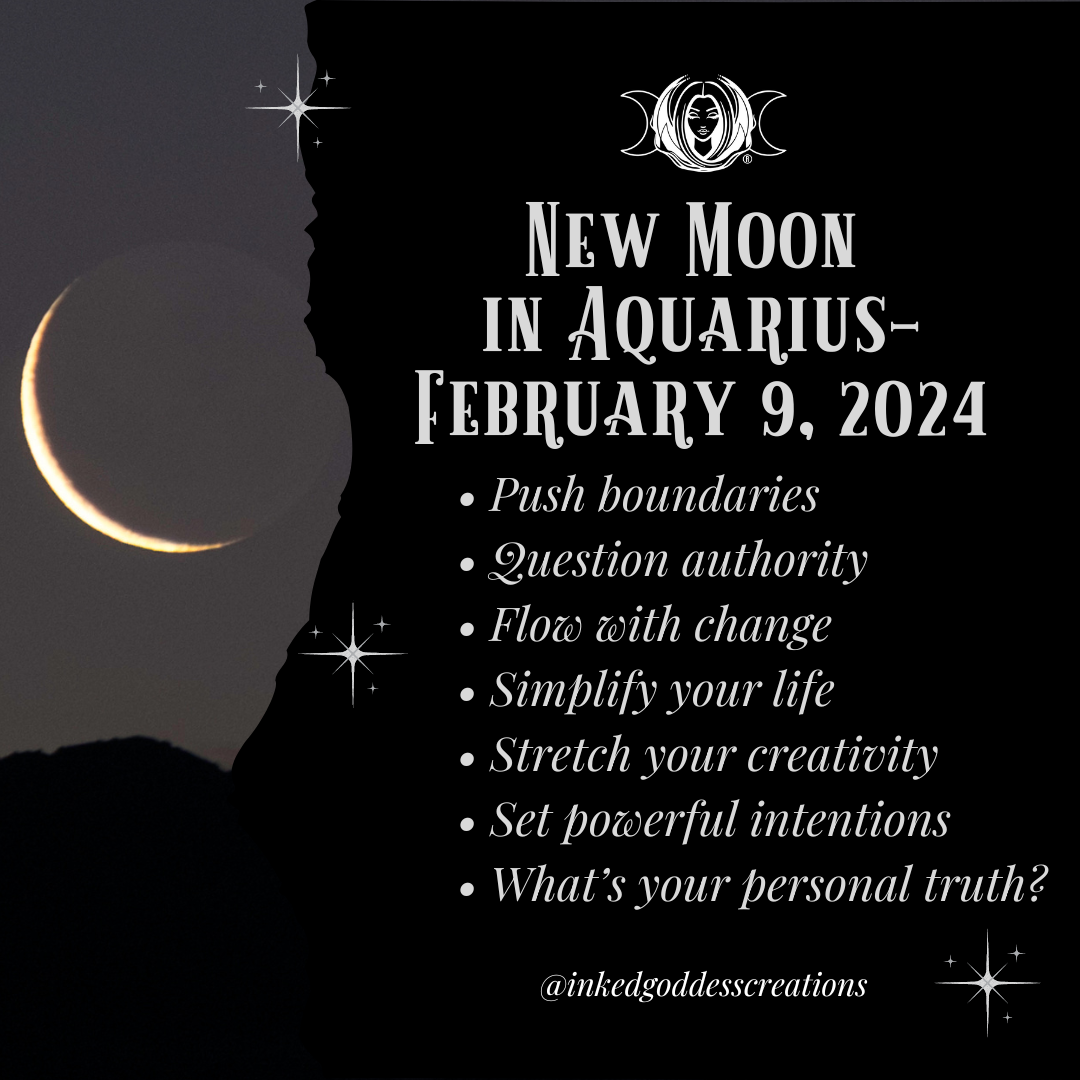 New Moon in Aquarius – February 9, 2024