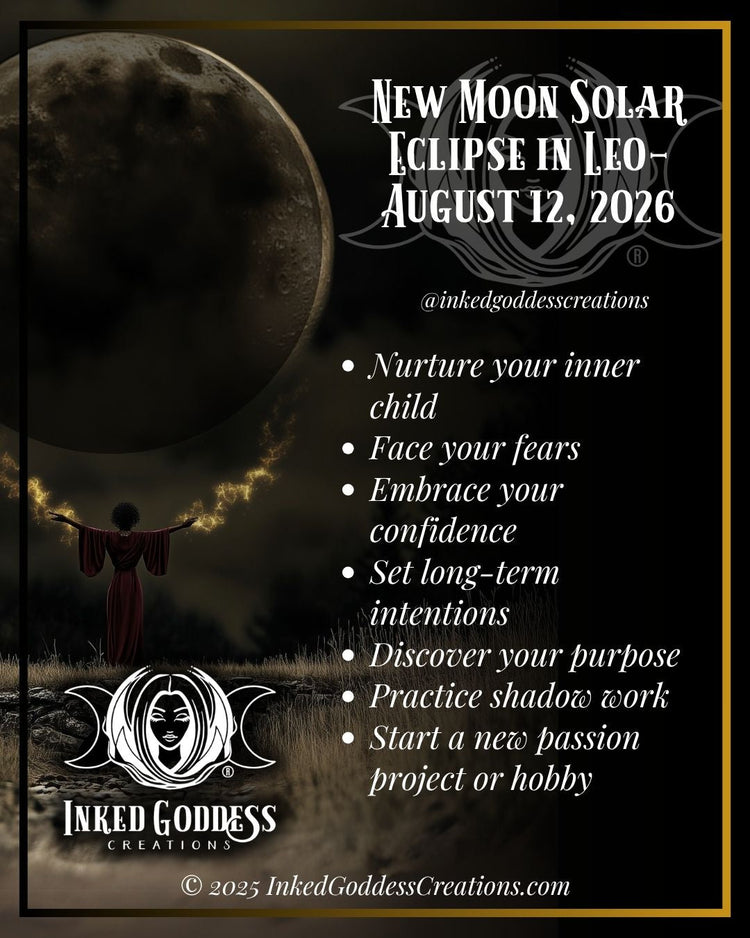 New Moon Solar Eclipse in Leo – August 12, 2026
