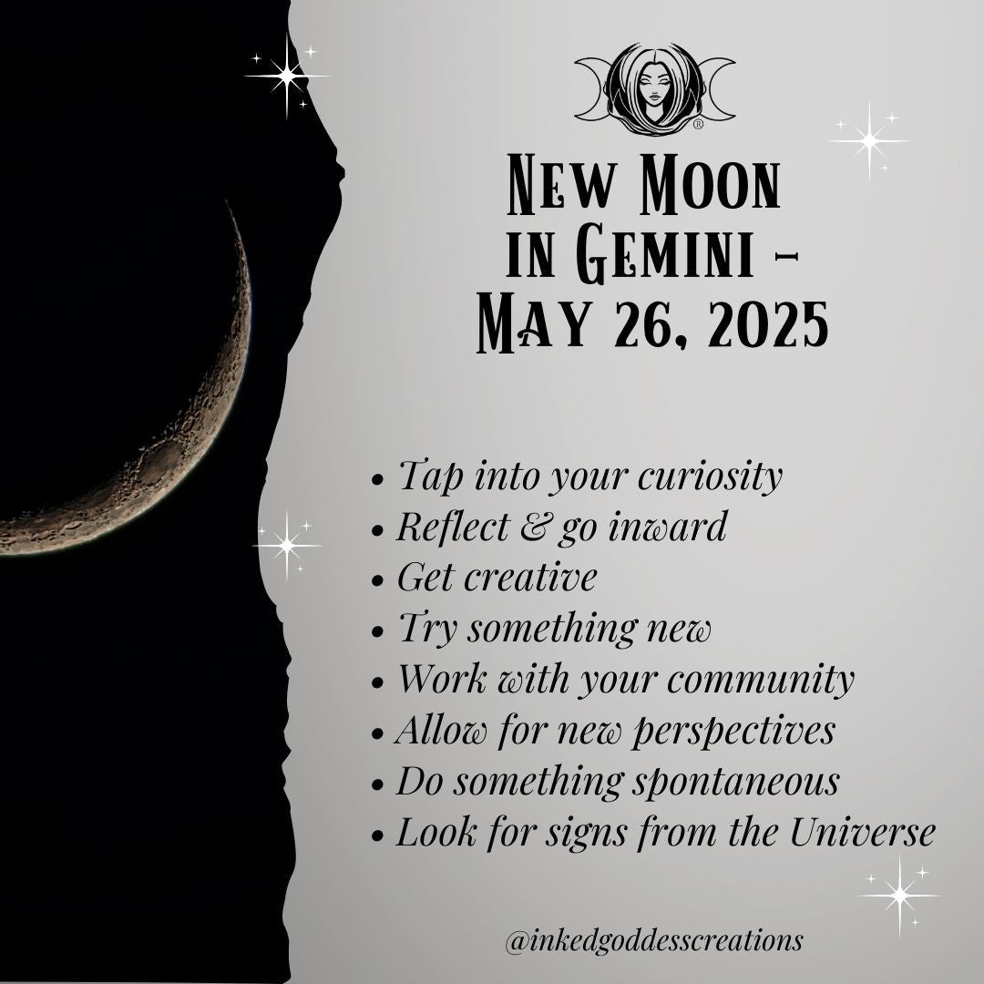 New Moon in Gemini – May 26, 2025