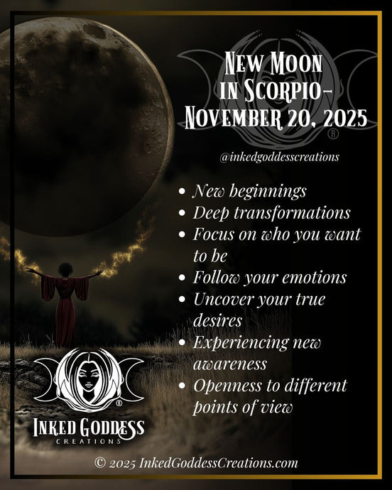 New Moon in Scorpio – November 20, 2025