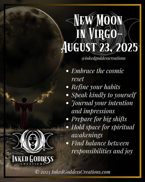 New Moon in Virgo – August 23, 2025