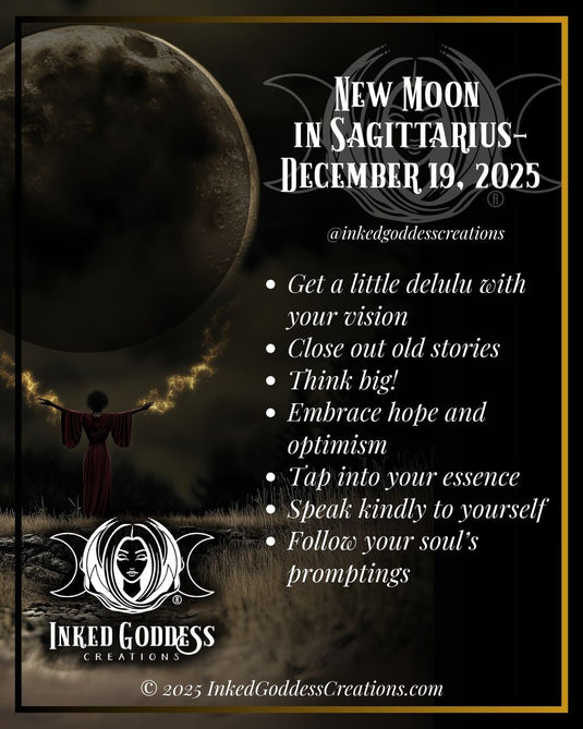 New Moon in Sagittarius – December 19, 2025